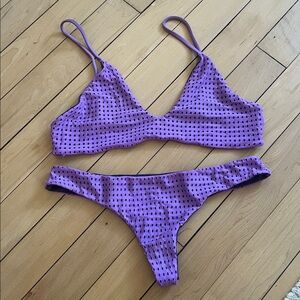Acacia Swimwear Purple Bikini